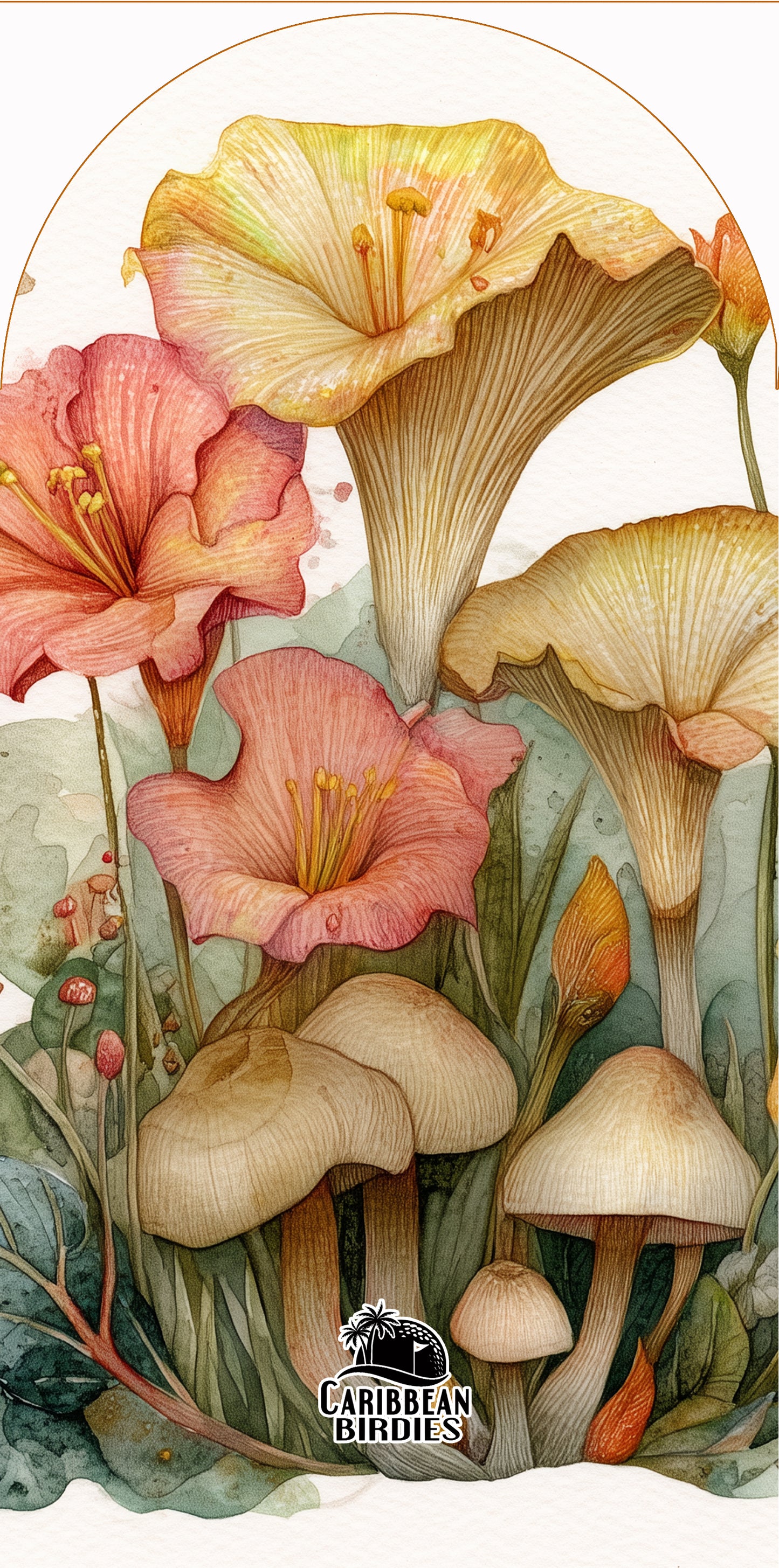 Flowers and Mushrooms