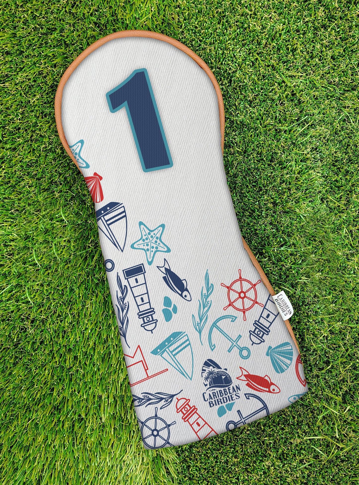 Nautical headcovers Driver and Woods Headcovers