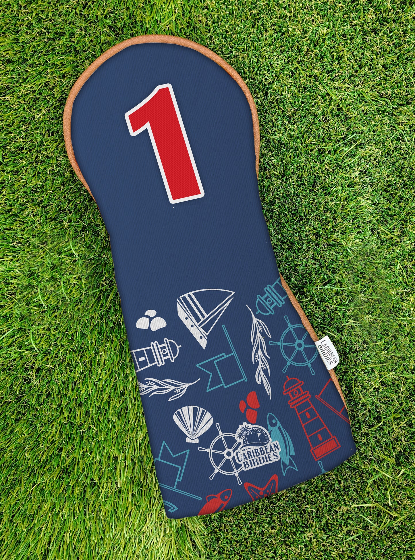 Nautical headcovers Driver and Woods Headcovers