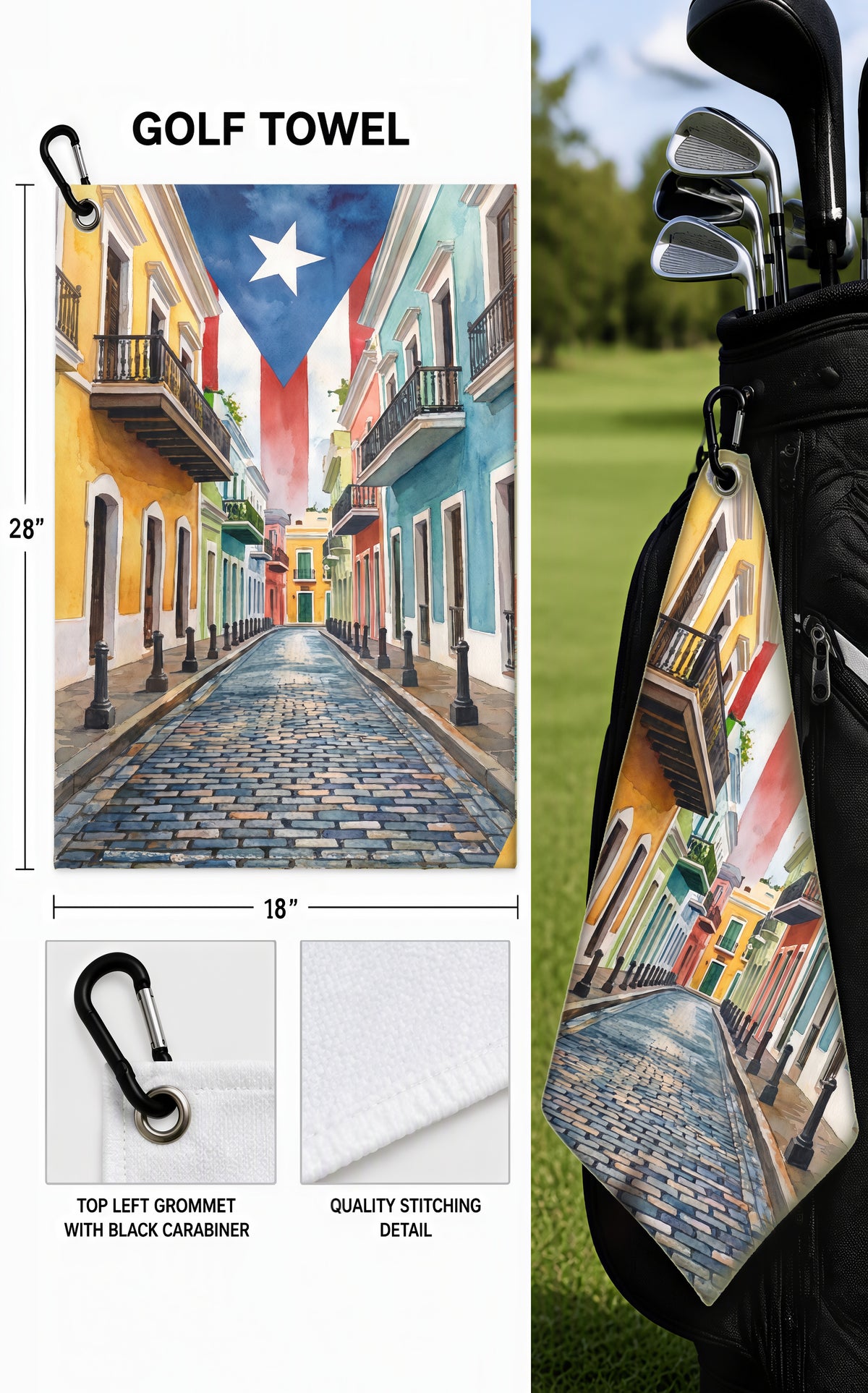Golf Towels 18 x 28