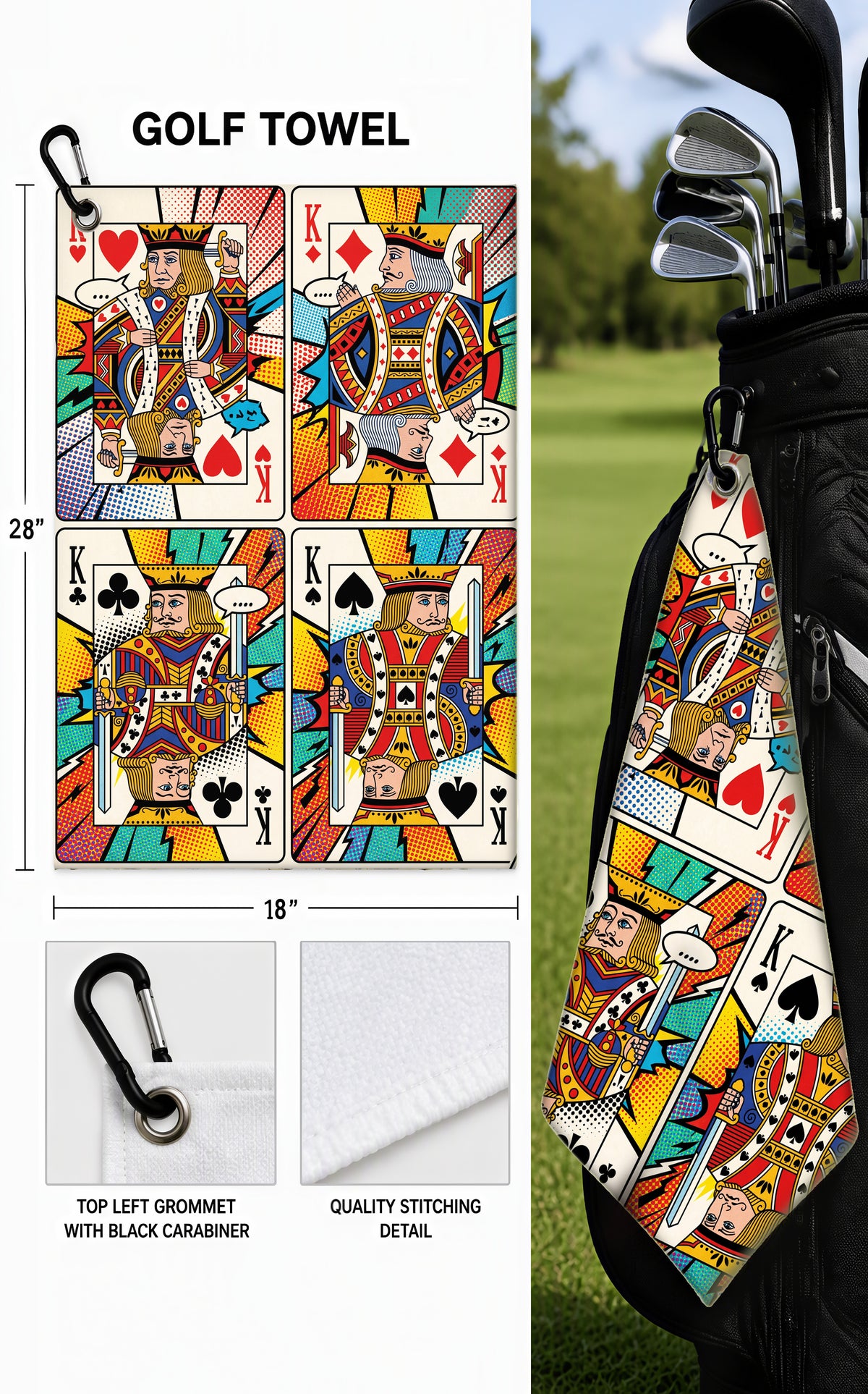 Golf Towels 18 x 28