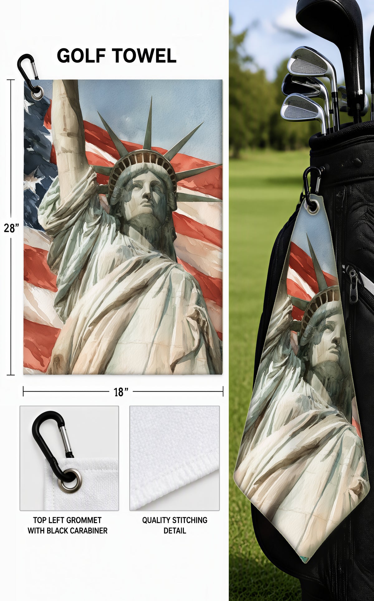 Golf Towels 18 x 28
