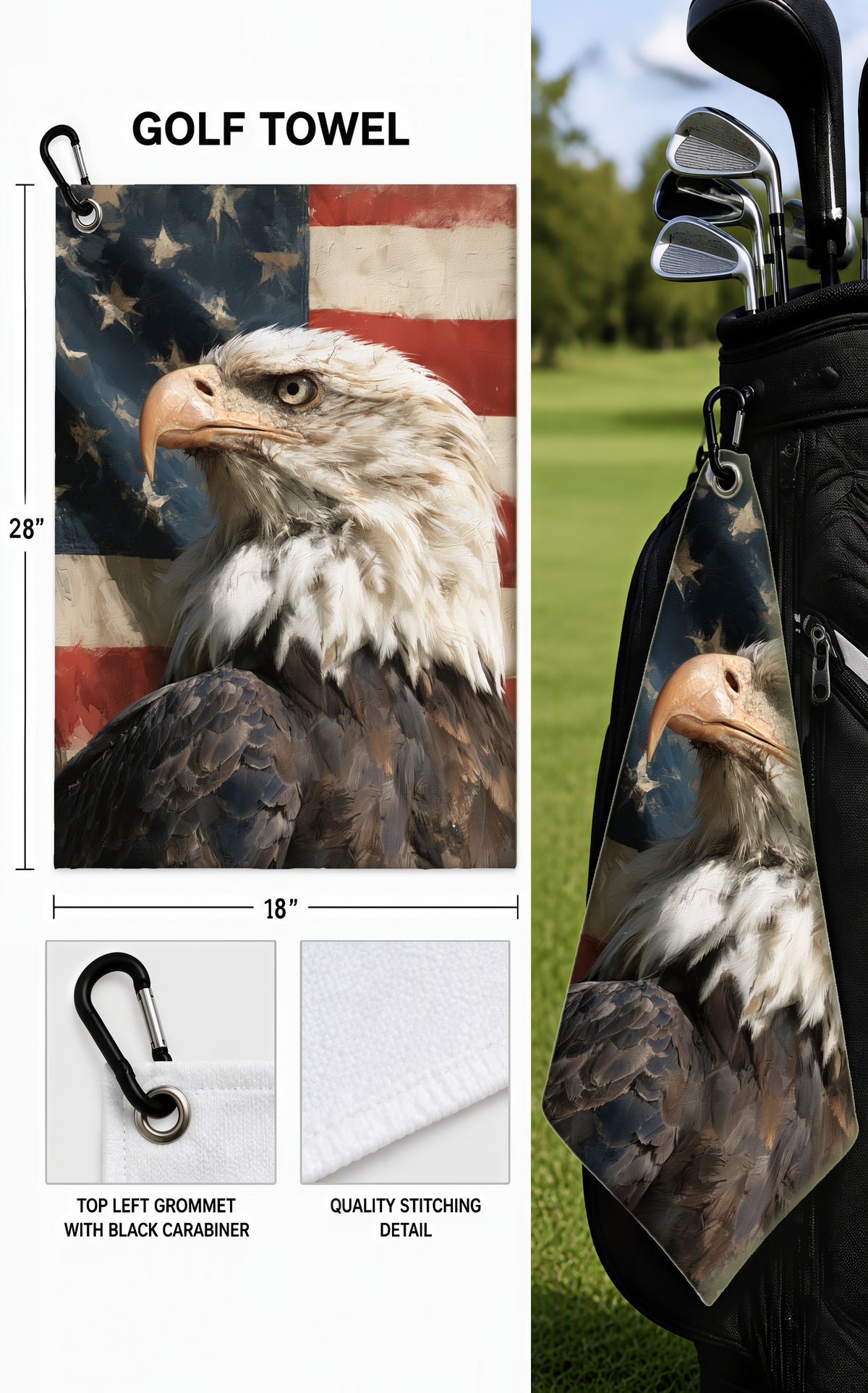 Golf Towels 18 x 28