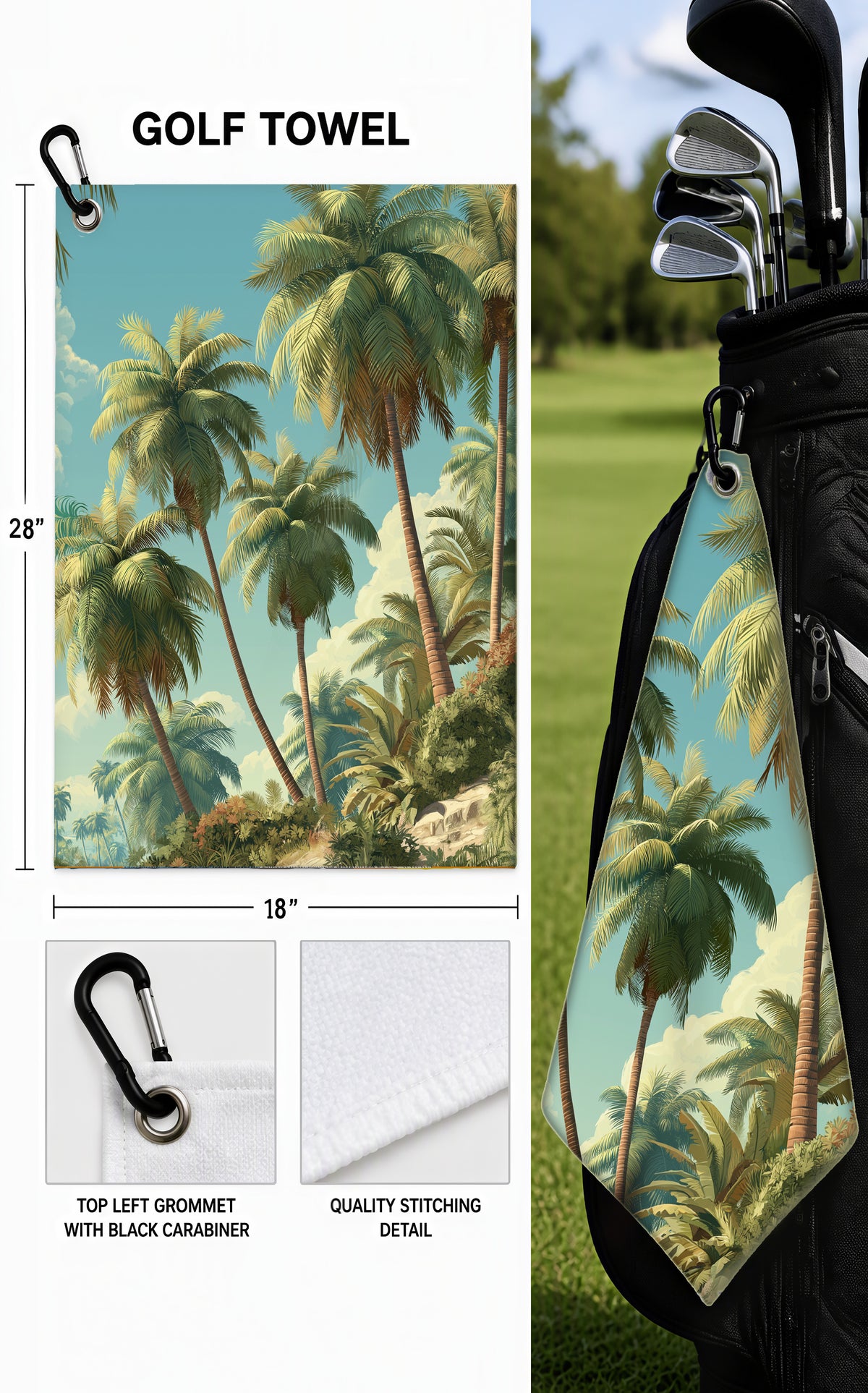 Golf Towels 18 x 28