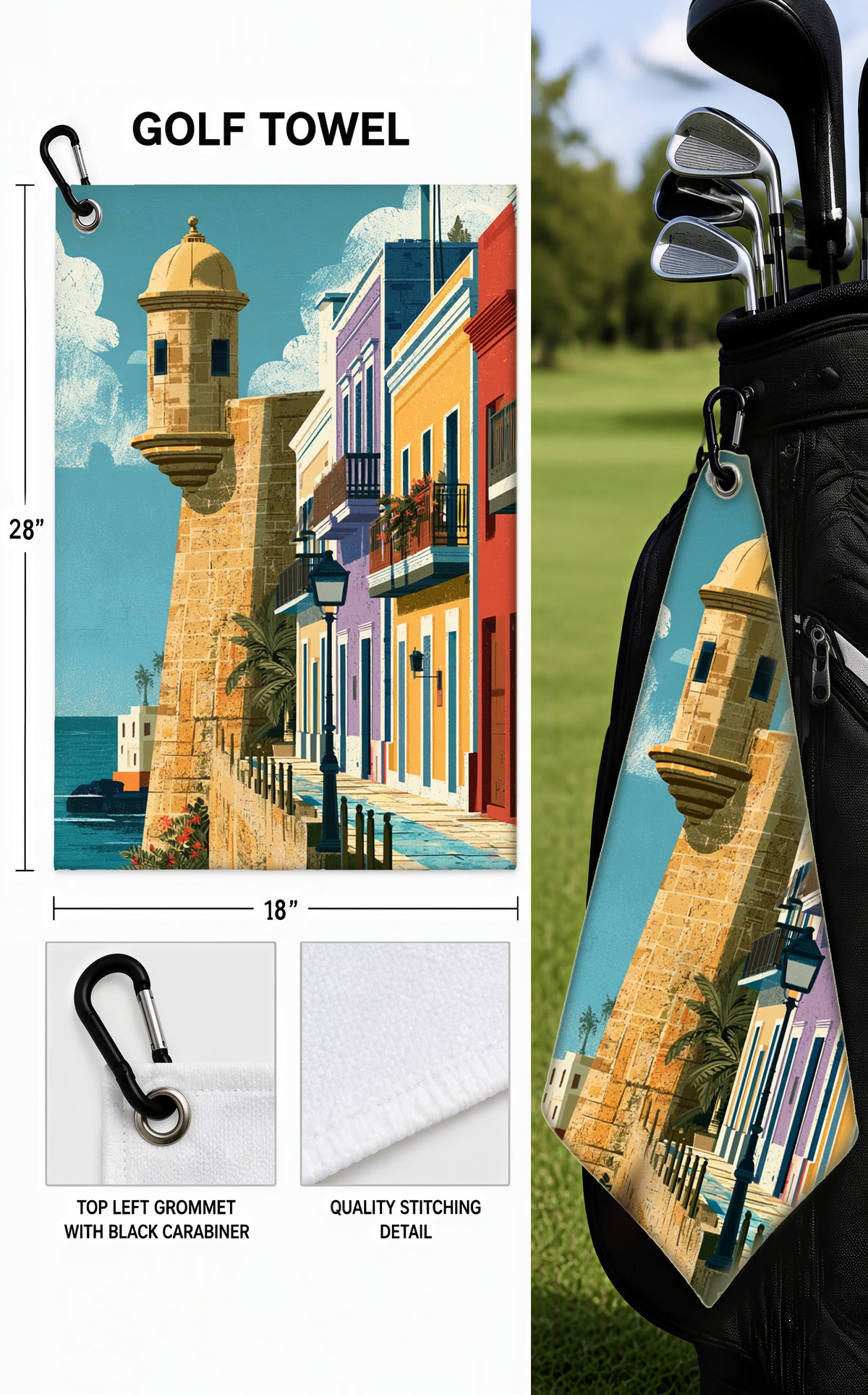 Golf Towels 18 x 28