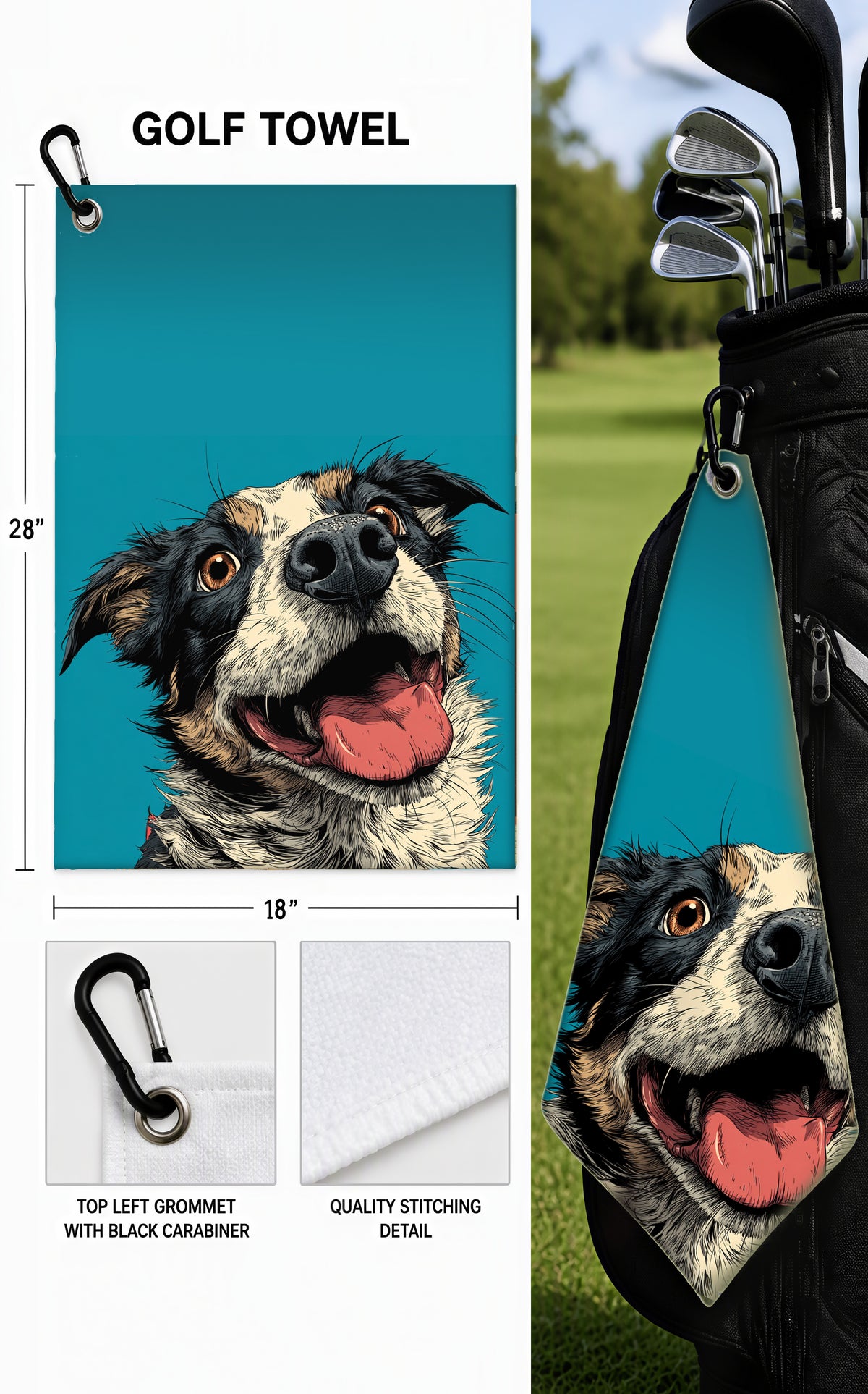 Golf Towels 18 x 28