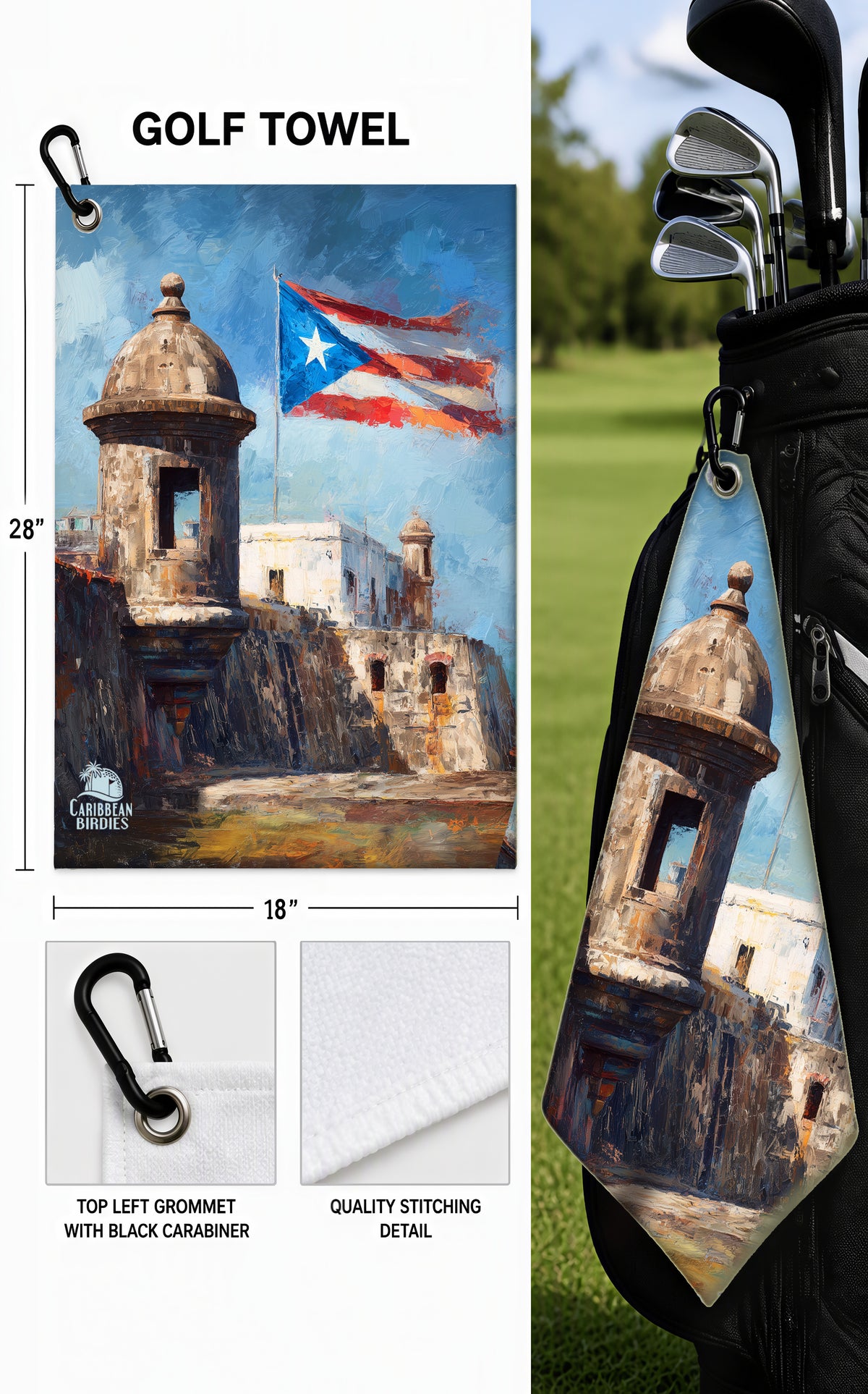 Golf Towels 18 x 28