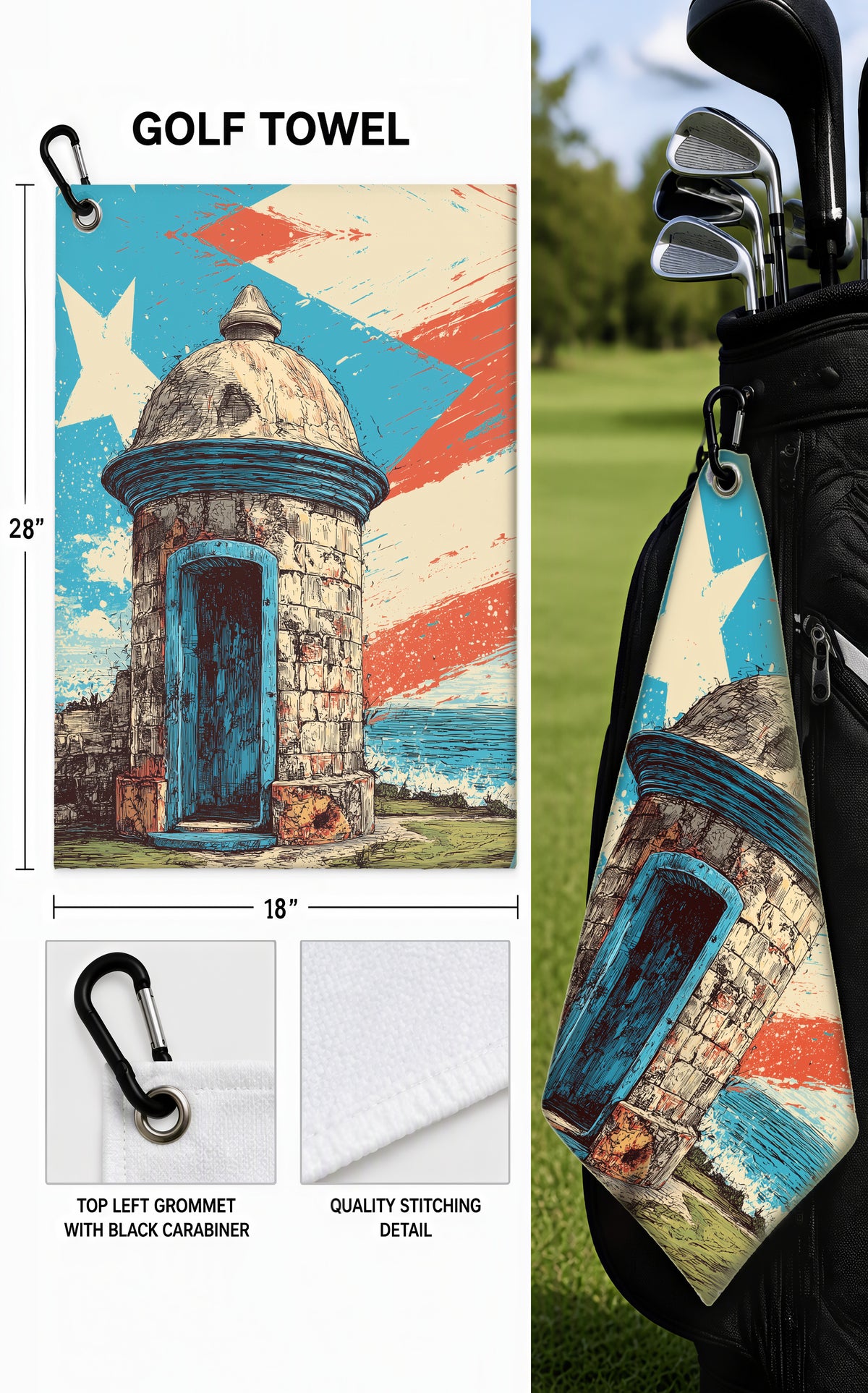 Golf Towels 18 x 28